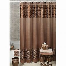 Brown Shower Curtains by Smart Tips Of Using Cloth Shower Curtains Homesfeed Brown Shower Curtains