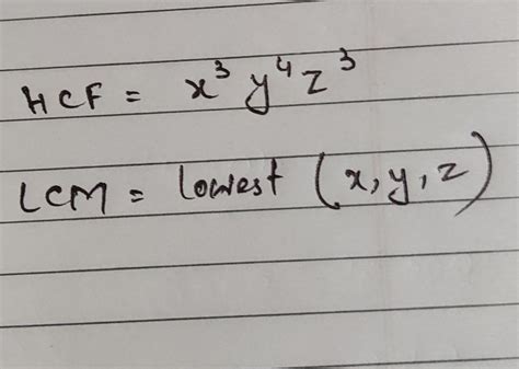 HCF and LCM OF THE GIVEN POLYNOMIAL - Brainly.in
