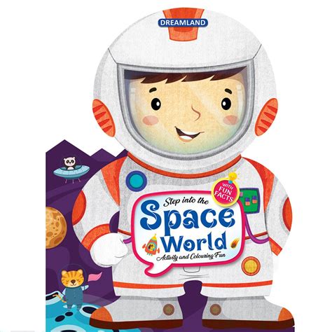 Step into the Space World - Activity and Colouring Fun Book – Popup Kids