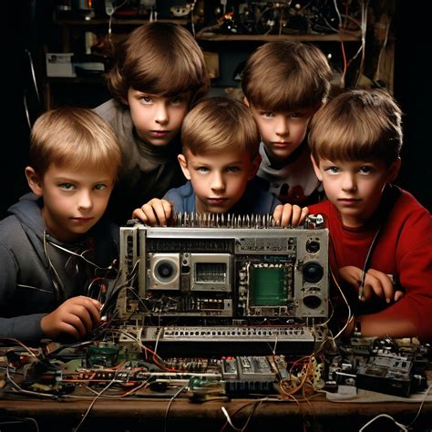 Image result for Children Open Old Computer