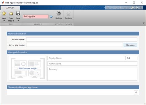 Image result for MATLAB App Compiler