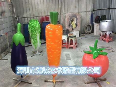 玻璃钢仿真瓜果蔬菜水果雕塑定制生产厂家_港城雕塑-站酷ZCOOL