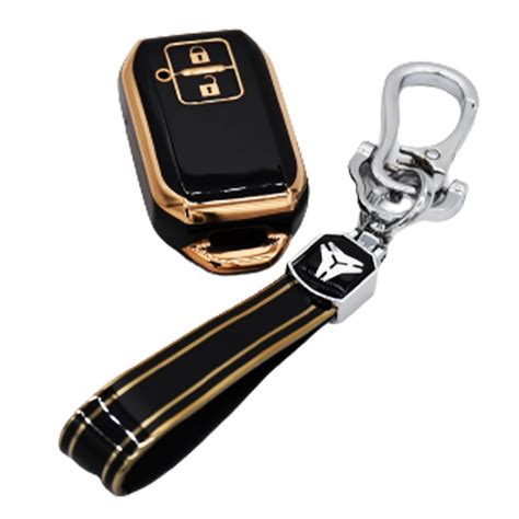 KMH TPU Gold Car Key Cover Compatible for Maruti Suzuki Grand Vitara ...