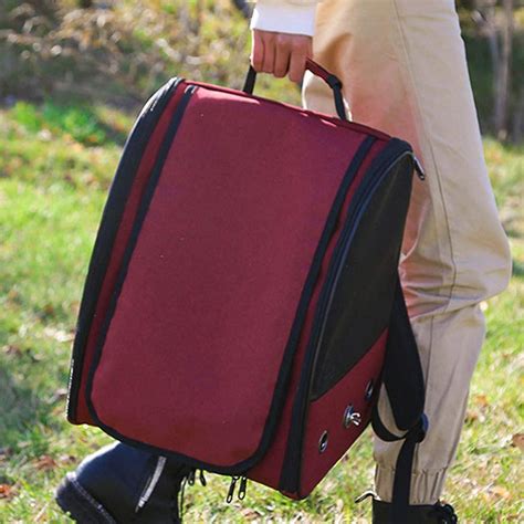 Small Bird Transport NC Bird Carrier Backpack - Portable Travel Cage ...