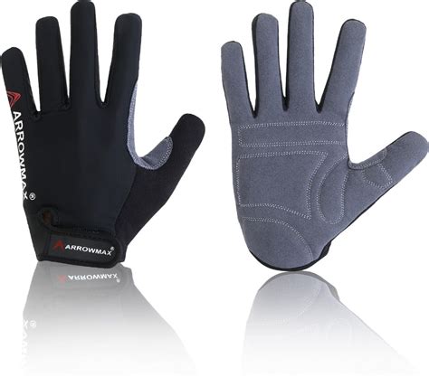 CrossFit Full Finger Gym Gloves with Cushion | Multipurpose Fitness ...