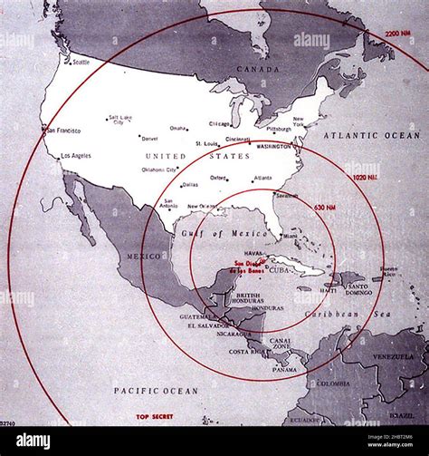 Cuban missile crisis map hi-res stock photography and images - Alamy