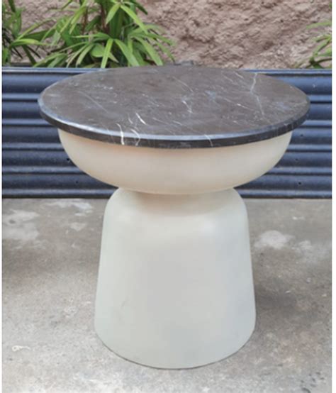 Rinkaku Contour Table - White – Bareeki