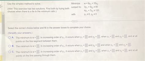 Image result for Simplex Method Exercise Solution