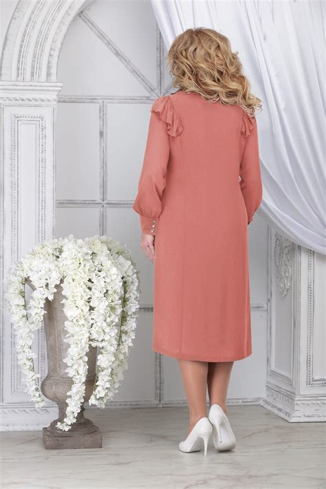 Платье 2278 персик Ninele купить в интернет магазине | в наличии