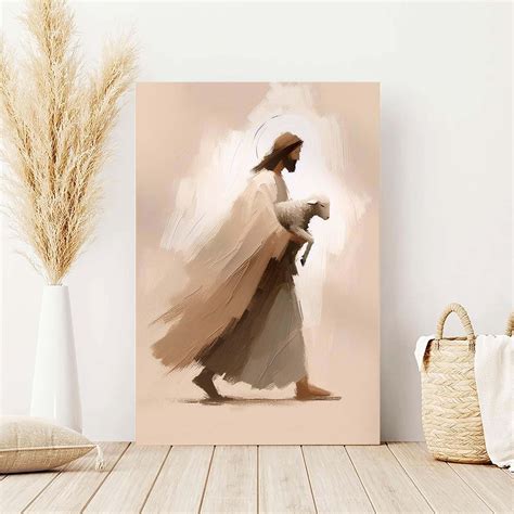 Modern Christian Artwork Modern Christian Art Print A Pondering