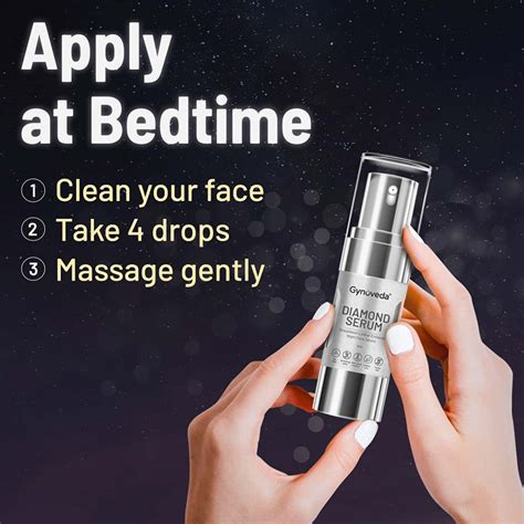 Buy GYNOVEDA DIAMOND NIGHT FACE SERUM FOR PORE TIGHTENING GLOWING SKIN ...