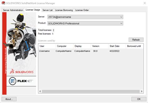 Image result for Network License Manager SolidWorks