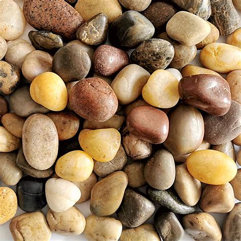 Travelwant River Rocks Garden Outdoor Decorative Stones Aquarium ...