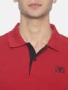 GMG Solid Men Polo Neck Red T-Shirt - Buy GMG Solid Men Polo Neck Red T ...