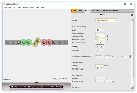 Gate and Bias potentials — Tutorials 2023.1 documentation