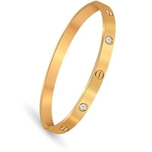Buy Fashion Frill Bracelet For Girls Men Women 18K Waterproof Gold ...