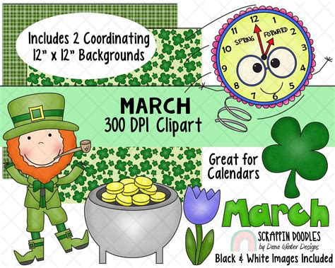 Free clip art for march calendar, Download Free clip art for march ...