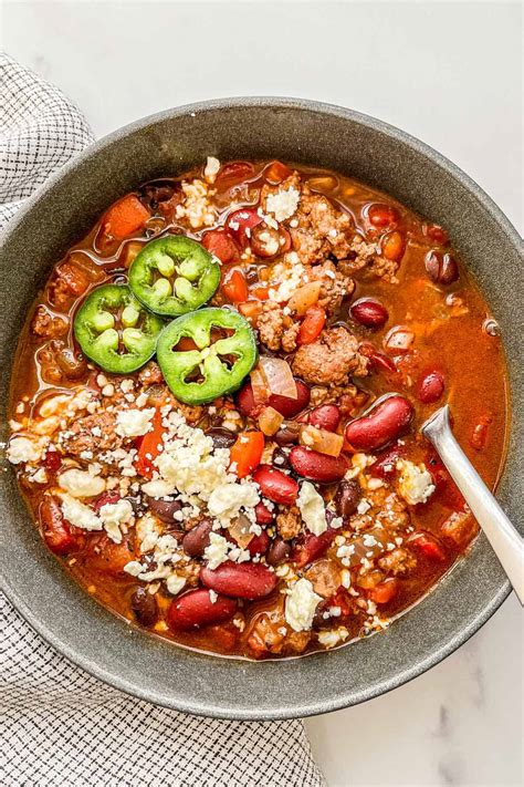 Healthy Beef Chili Recipe