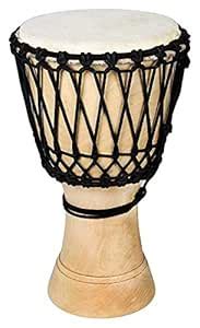 NSR Djembe - Mango Wood (14 Inches, Natural) : Amazon.in: Musical ...