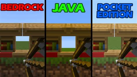 Image result for Bedrock vs Java Tree