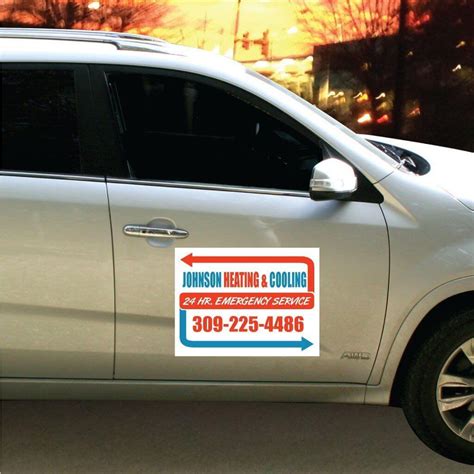 Car Door Magnet (Pair) 18"x24" - Victory Enterprises