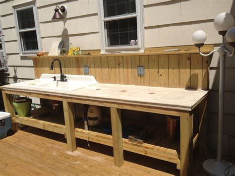 outdoor kitchen sink cabinet | Free Template