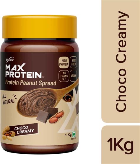 Buy MAX PROTEIN PEANUT SPREAD - CHOCO CREAMY [1 KG] - PACK OF 1 Online ...