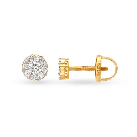 Sparkle Diamond Stud Earrings
