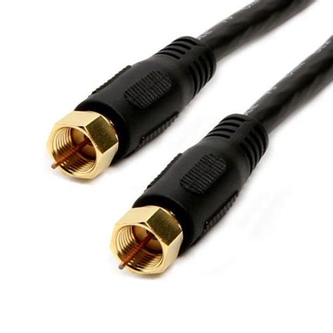 3 ft RG6 75Ohm Coaxial F-Type UL Cable (Coax) : Amazon.in: Electronics