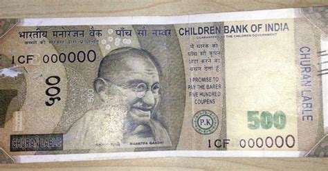Kanpur Residents Get Churan Label 'Children Bank Of India' Notes From ATM
