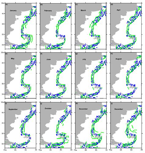 Southwestern Atlantic Ocean Fronts Detected from Satellite-Derived SST ...