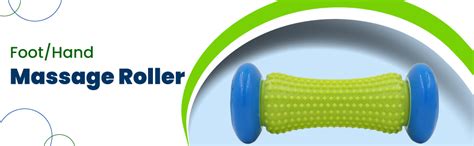 Strauss Foot/Hand Massage Roller with Wheels | Ideal for Physiotherapy ...