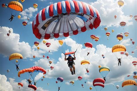 Parachuting 的图像结果