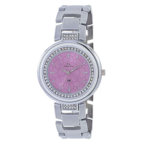 Maxima ATTIVO Women Pink Dial Analogue Watch - 48372BMLI
