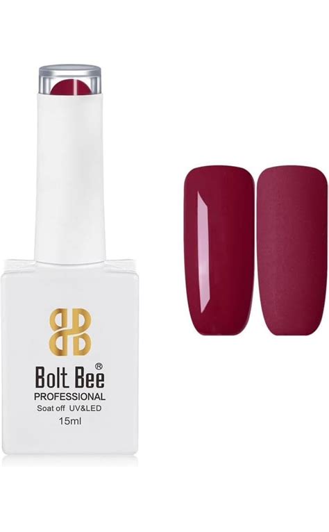 Buy Bolt Bee Gel Nail Polish with Glossy Finish | Gel Paint Soak Off UV ...