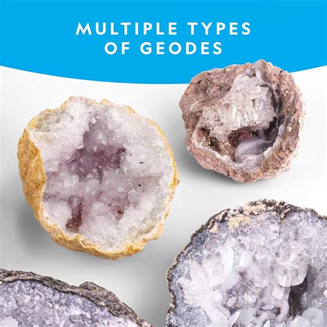 National Geographic Break Open 10 Premium Geodes | Treasures by Hey ...