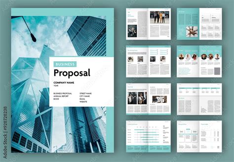Business Proposal Layout Stock Template | Adobe Stock