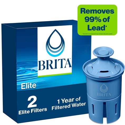 Brita Stream Water Filter, Stream Pitcher Replacement Water Filter, BPA ...