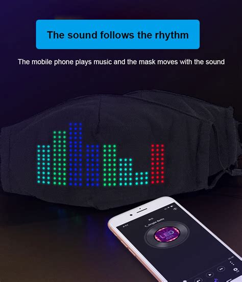 Image result for Programmable LED Face Mask