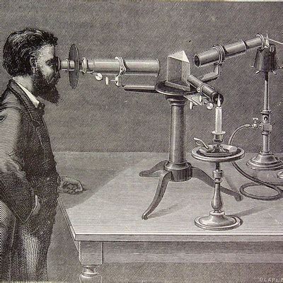 Image result for How Did the First Spectroscope Work