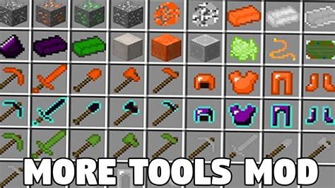 Image result for Minecraft PE More Tools Mod