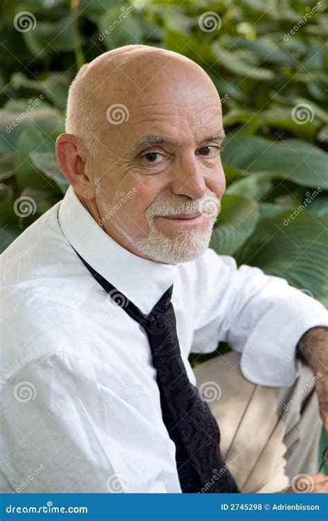 Older man smiling stock photo. Image of enjoying, retirement - 2745298