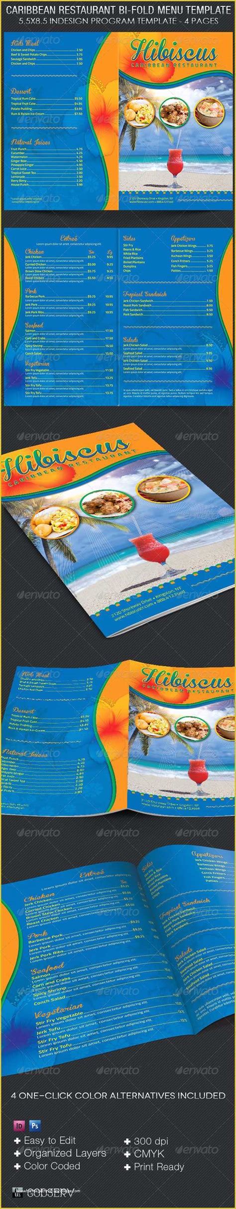 Jamaican Restaurant Menu Template 的图像结果