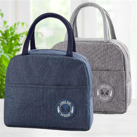 Milton Insulated Reusable Lunch Bag,Combo Pack of 2 Lunch Bag,Tiffin ...