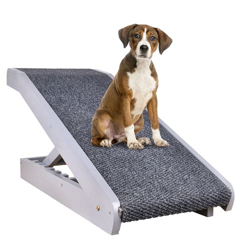 Voraiya®Dog Stairs, Dog Ramps for Small Dogs, Pet Stairs - 5 Levels ...