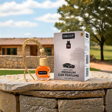 Dweep India Premium Car Perfume White Oudh 10 ml CD