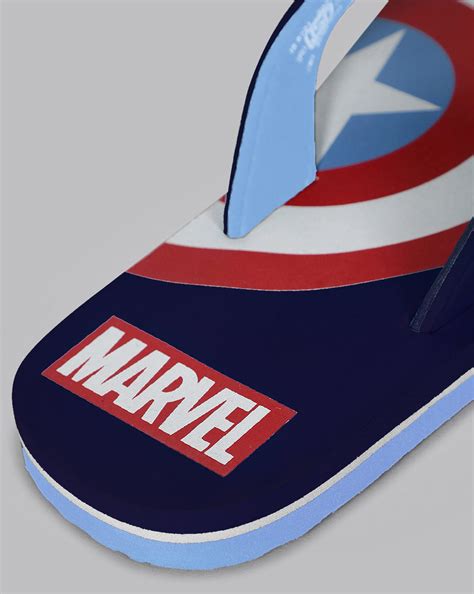 Captain America Printed Flipflops for Boys – Kidsville