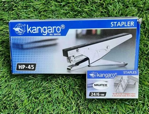 Buy Kangaro HP-45 Stapler + 24/6 Pin Box online from The Little Store