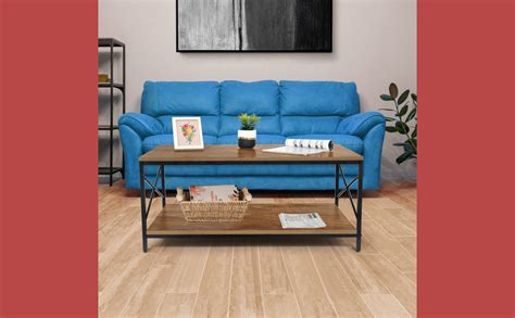 Amazon Brand – Umi 2-Tier Coffee Table - Lightweight DIY Wooden Sofa ...