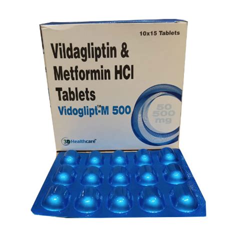 VIDOGLIPT-M 500 Tablets Lifevision Healthcare